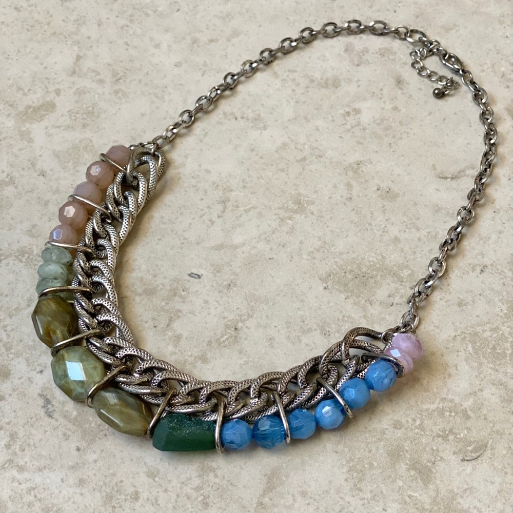 |Multi Color Stone Necklace from Mac…